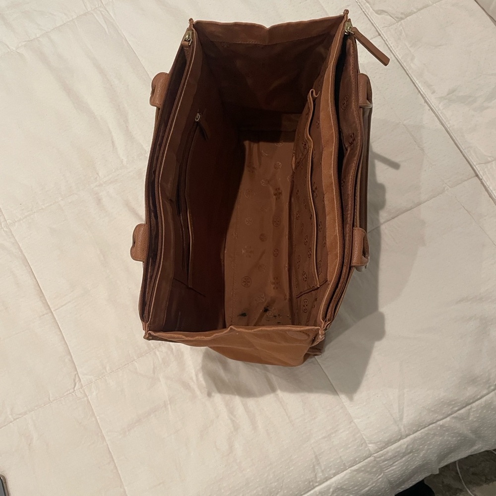 Tory Burch Tan Leather Tote - Picture 3 of 14